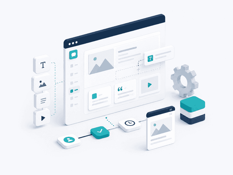 Storyblok implementatie met componenten, workflows en CMS setup